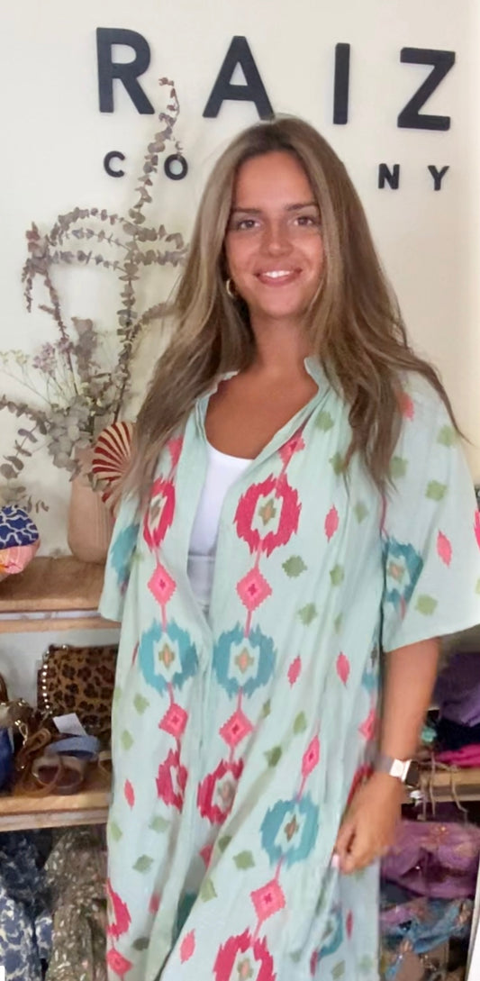 Vestido | Kaftan Bordado
