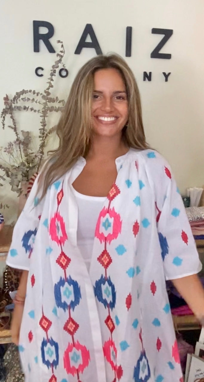 Vestido | Kaftan Bordado