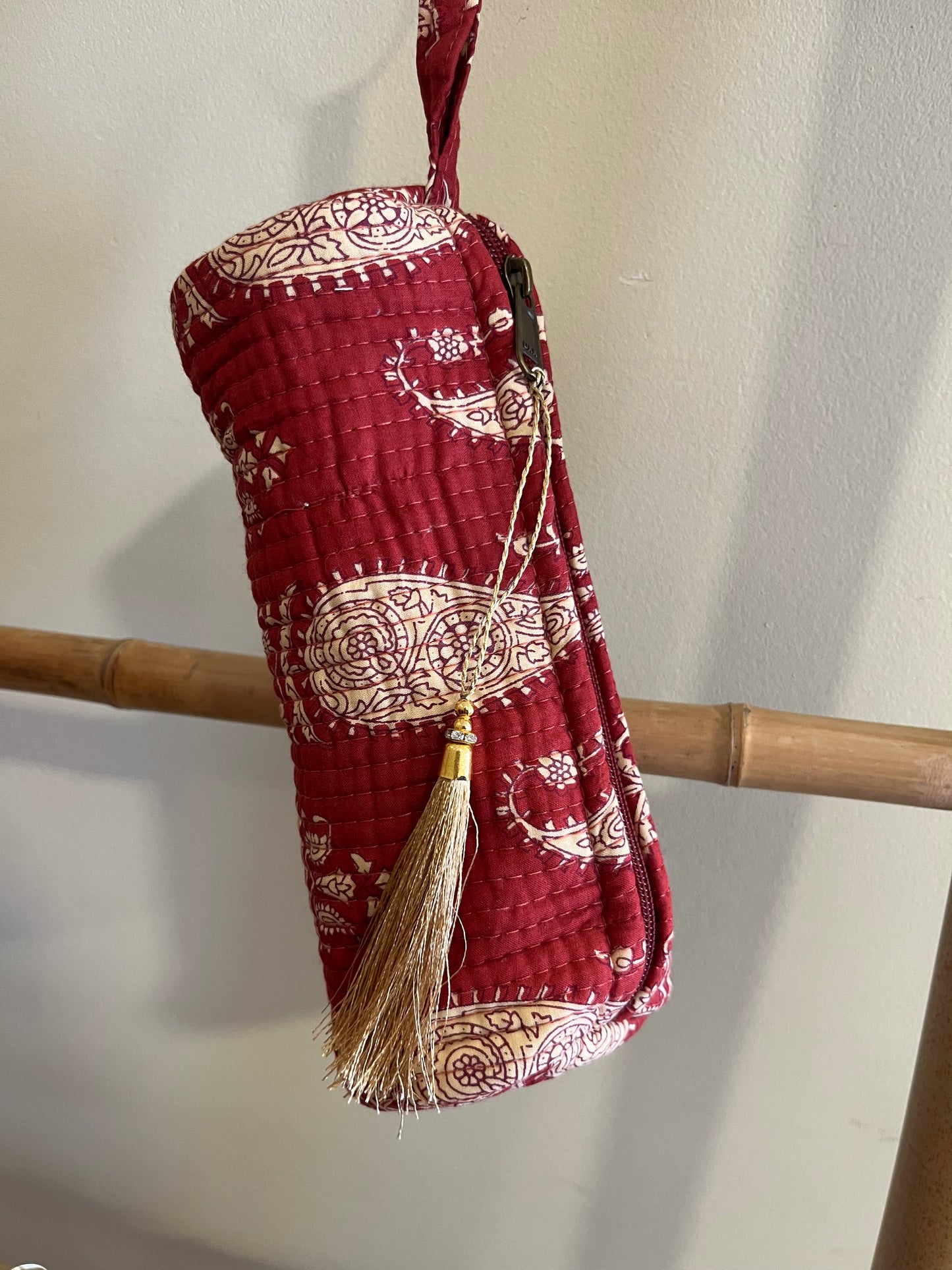 Bolsa / estojo de algodão
