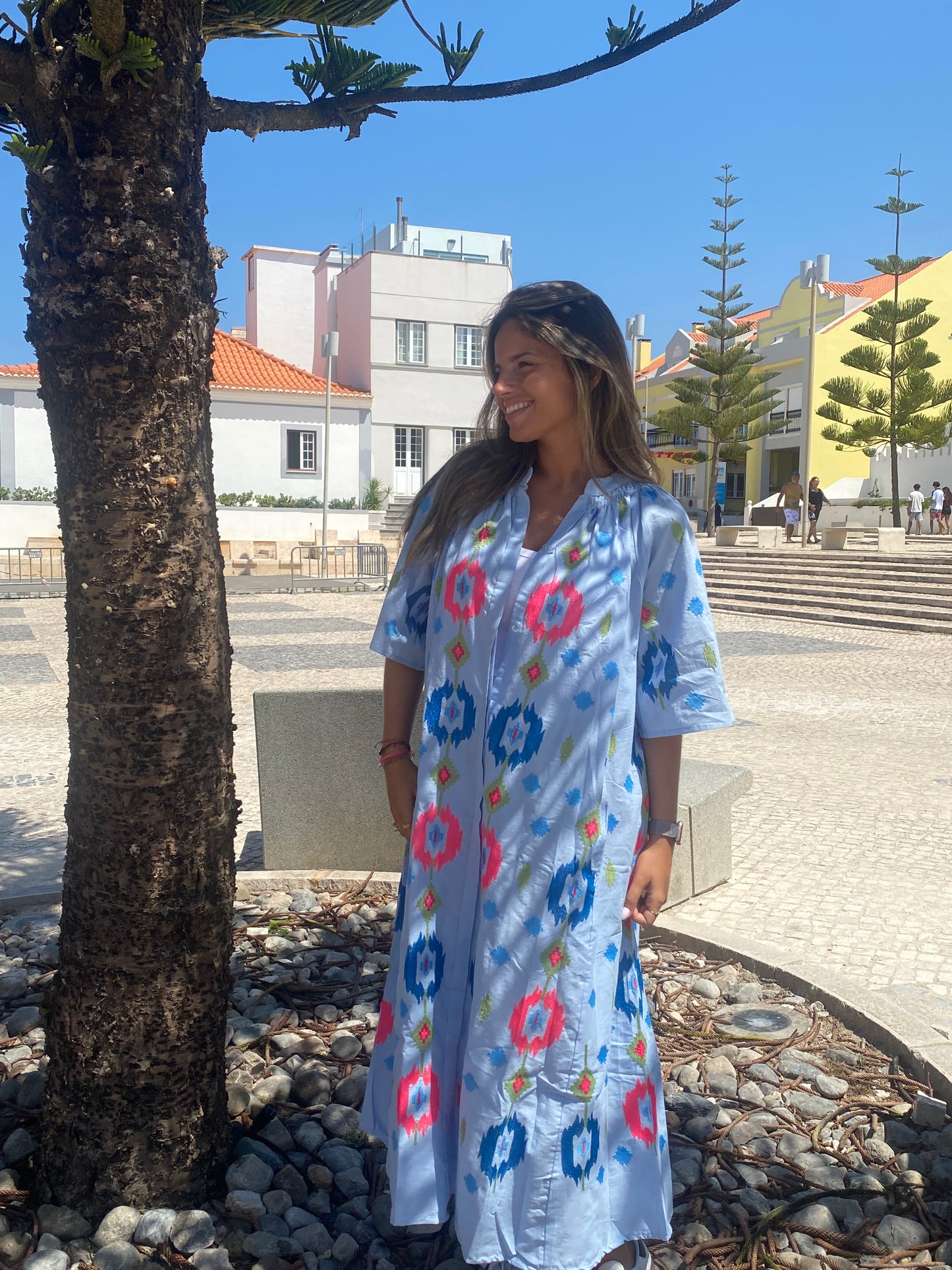 Vestido | Kaftan Bordado