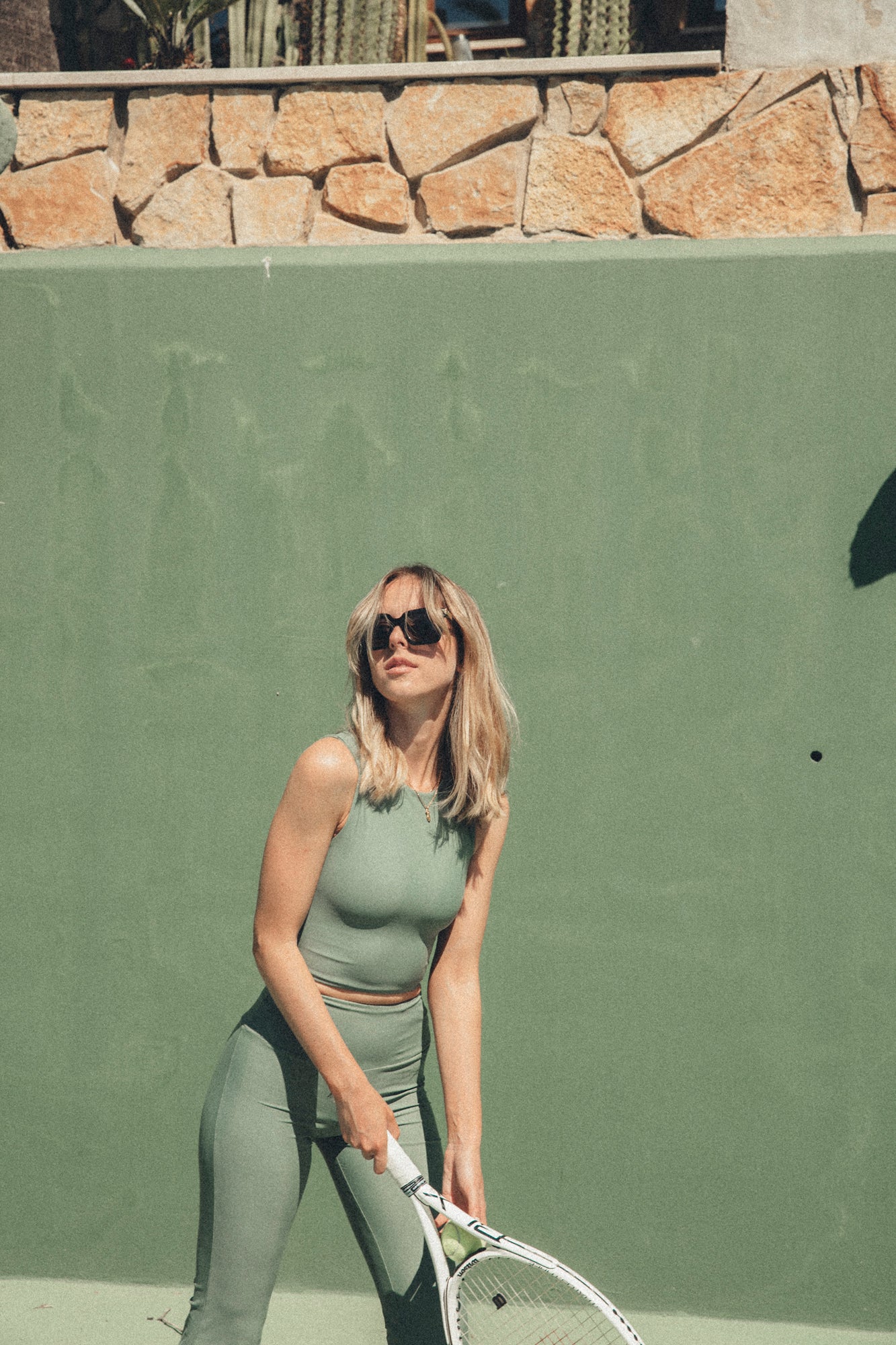 TOP ACTIVEWEAR - verde