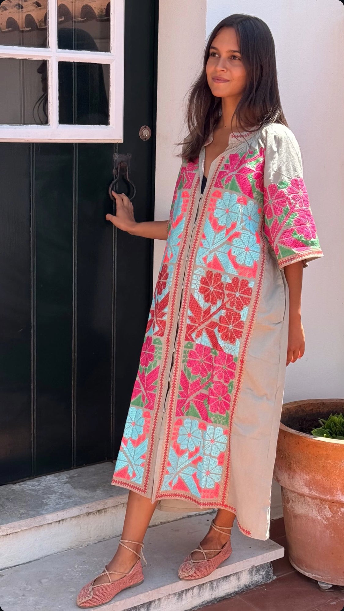Vestido Bordado | Kaftan