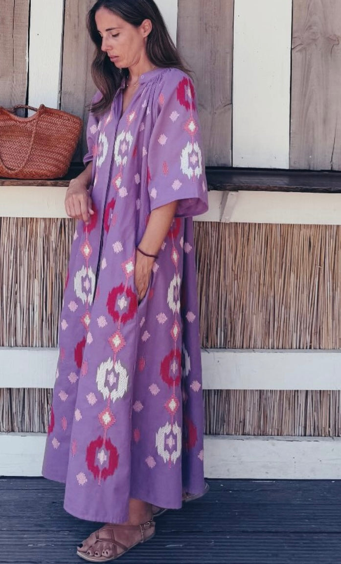 Vestido | Kaftan Bordado