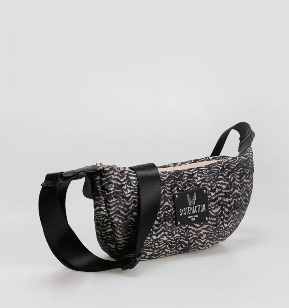 Bolsa Pochete de Nylon Estampada
