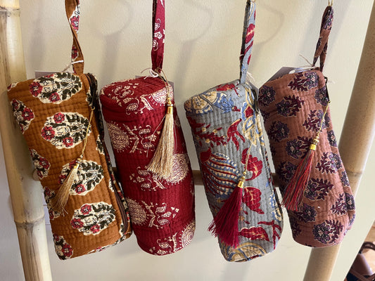 Bolsa / estojo de algodão