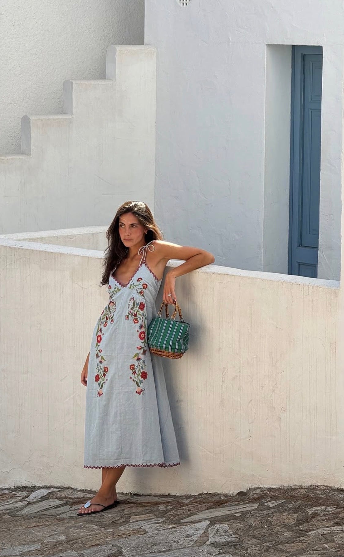 Vestido bordado