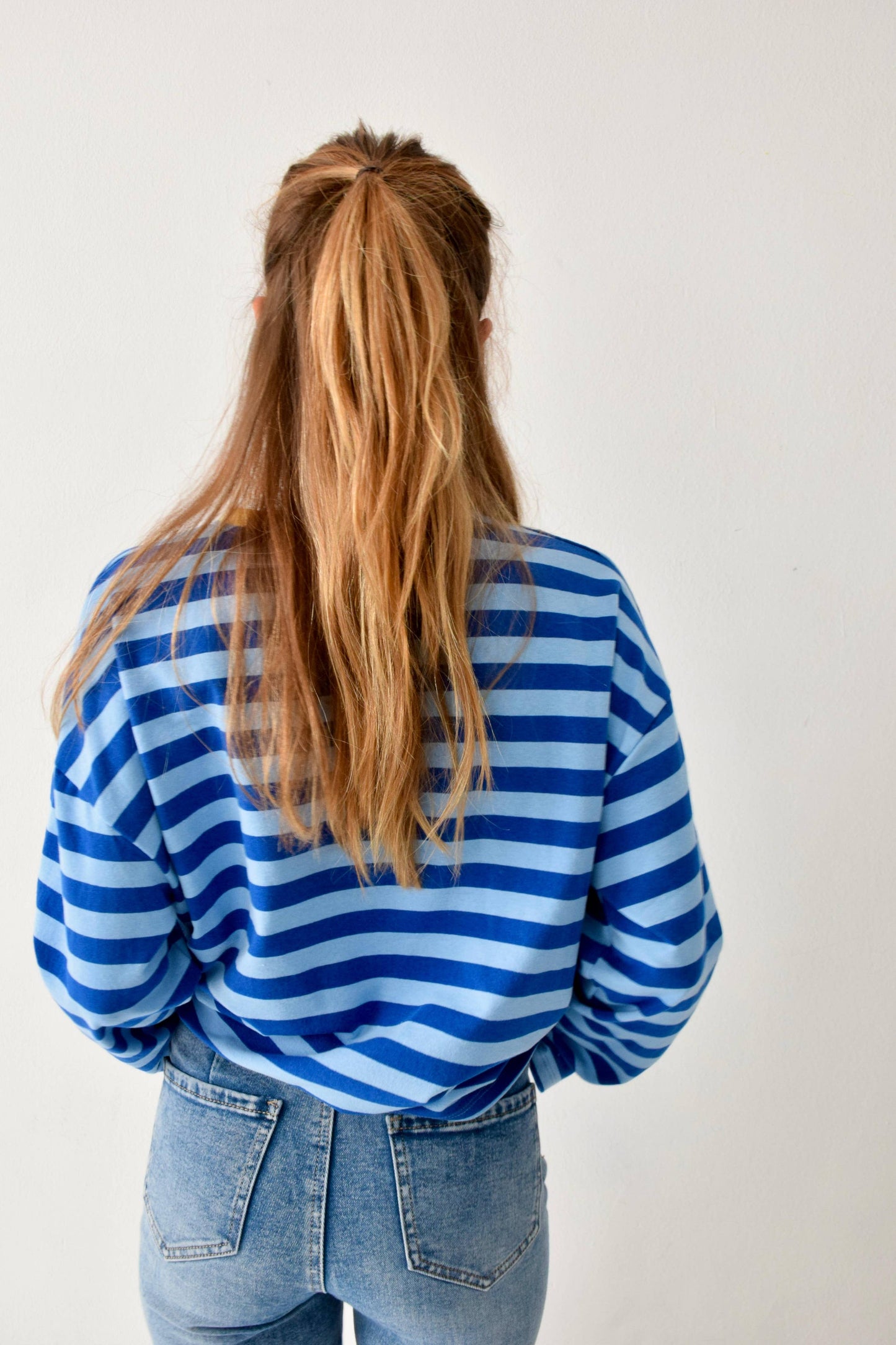 Camisola Núria Azul e Amarelo: M