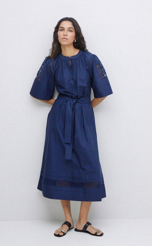 Vestido Azul Marinho