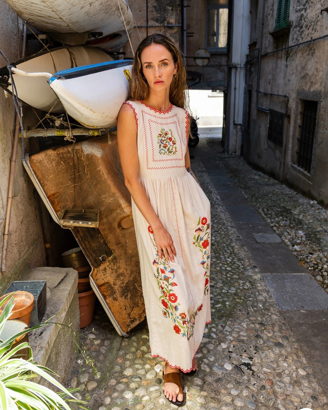 Vestido bordado
