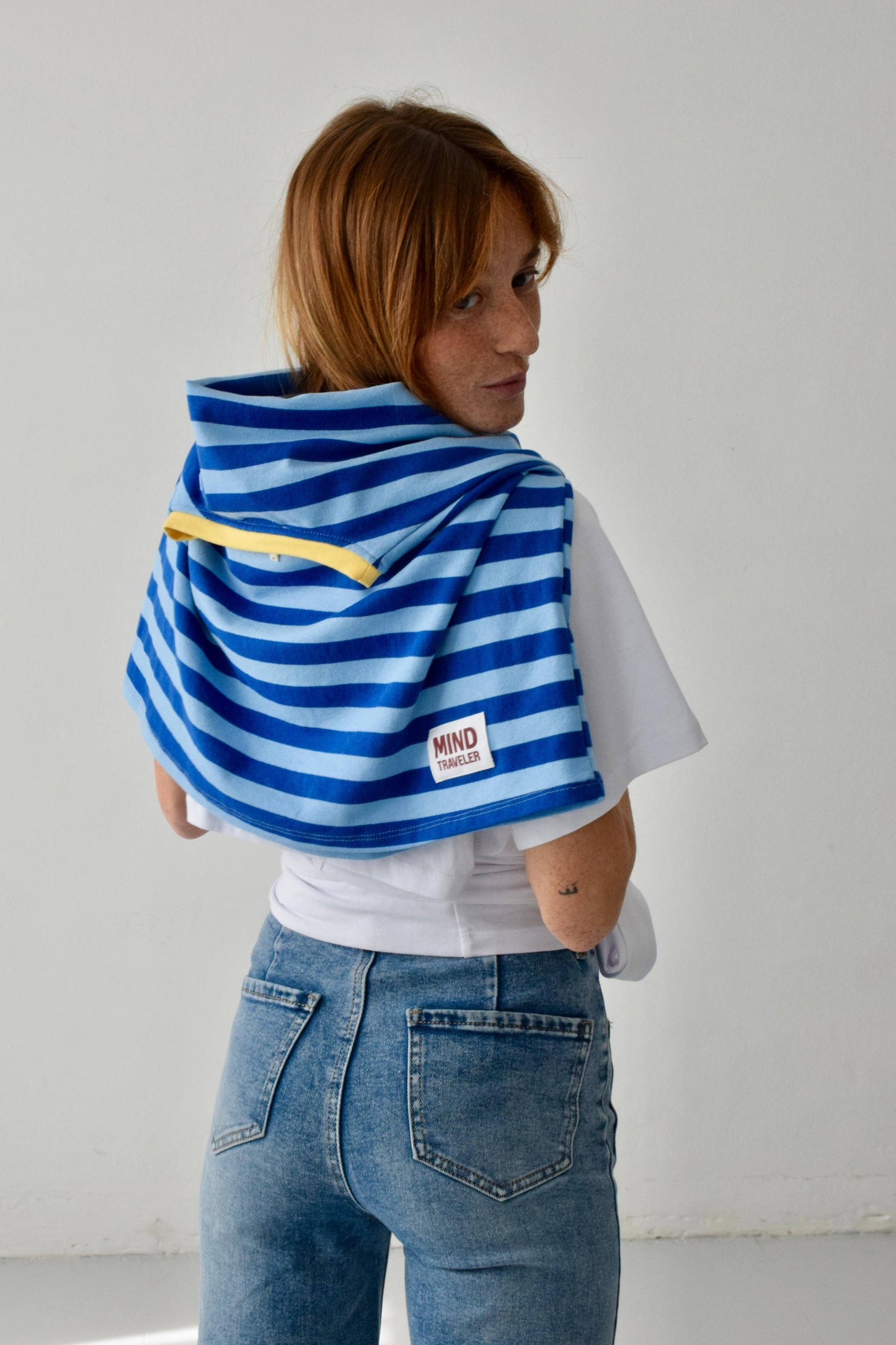 Camisola Núria Azul e Amarelo: M