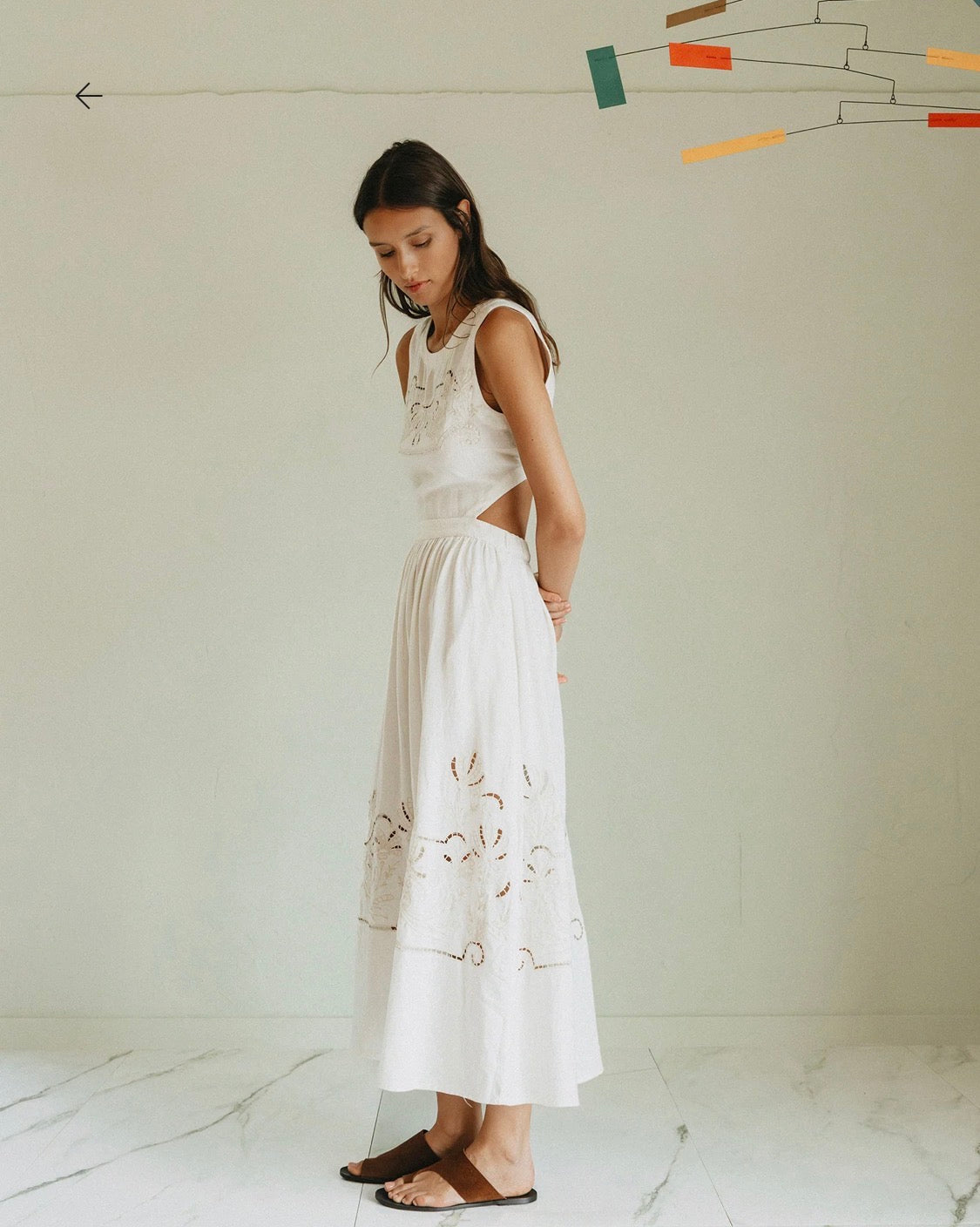 Vestido bordado