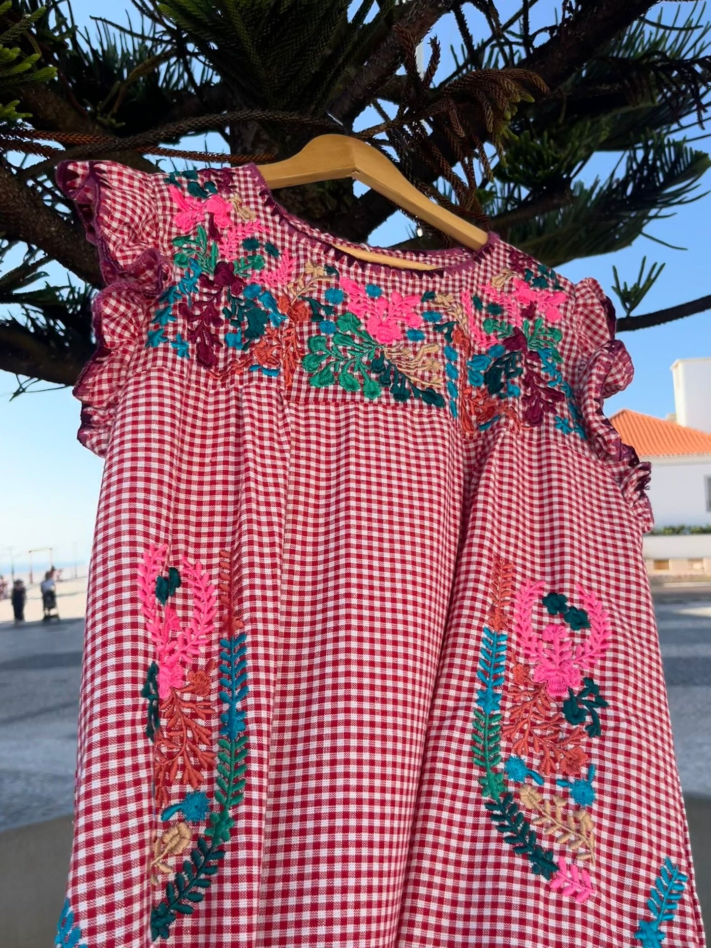 Vestido Vichy