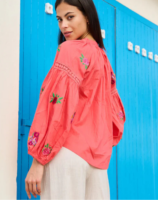 Camisa | Blusa bordada