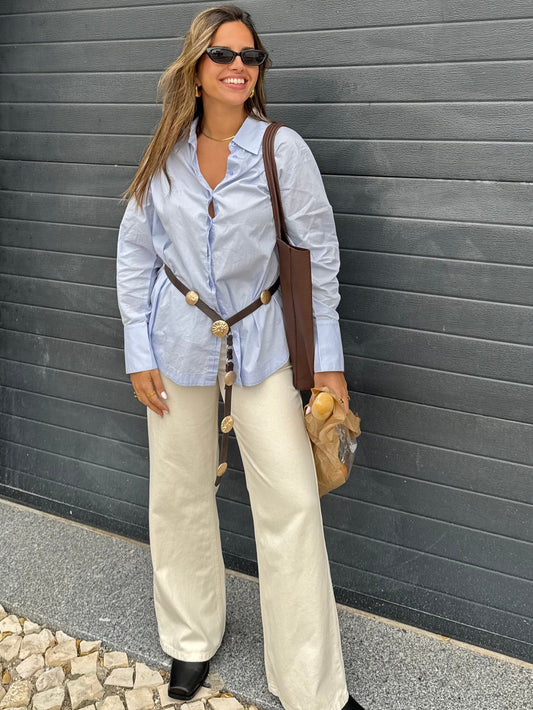 Camisa Azul Clássica