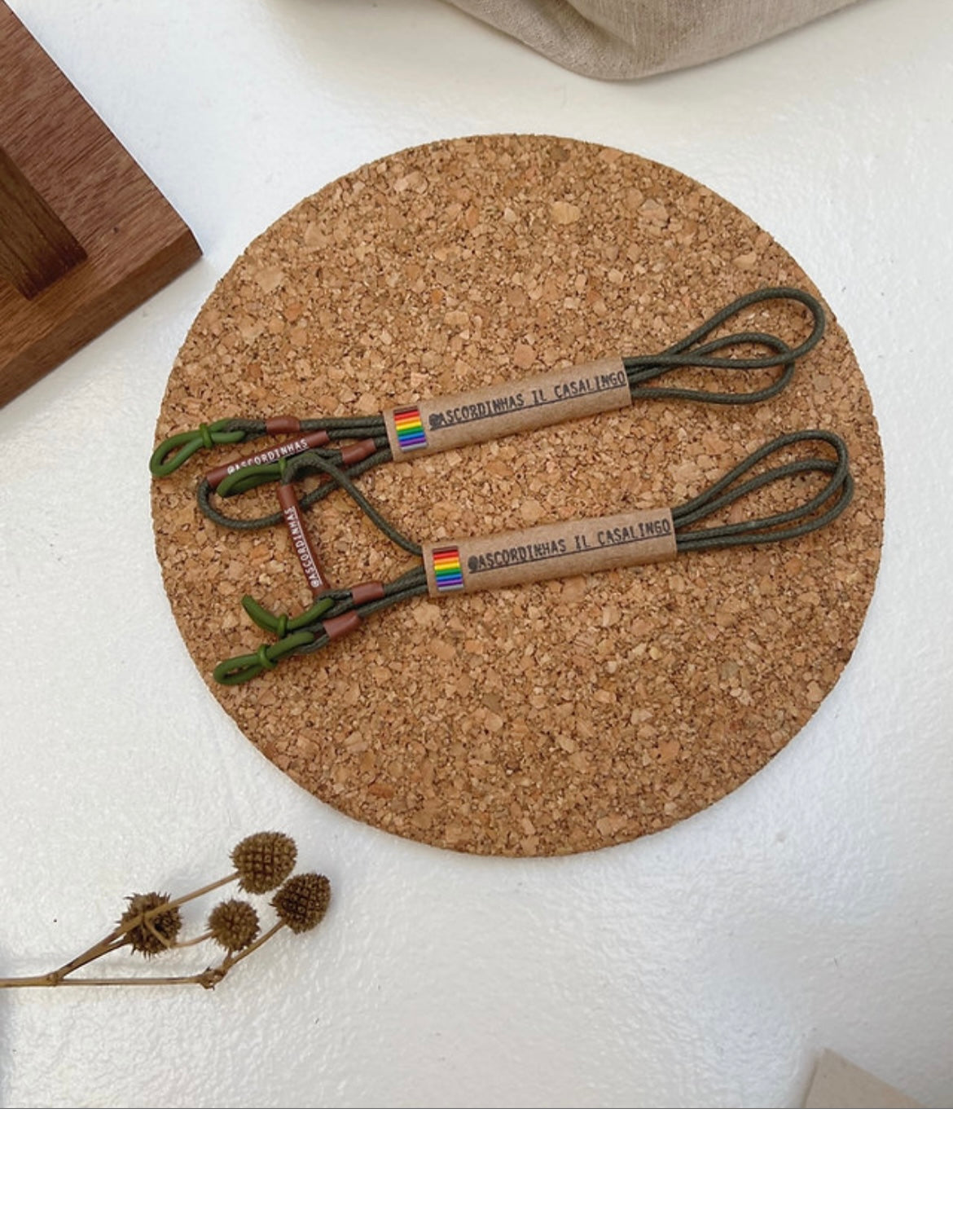 Fitas para óculos de tecido