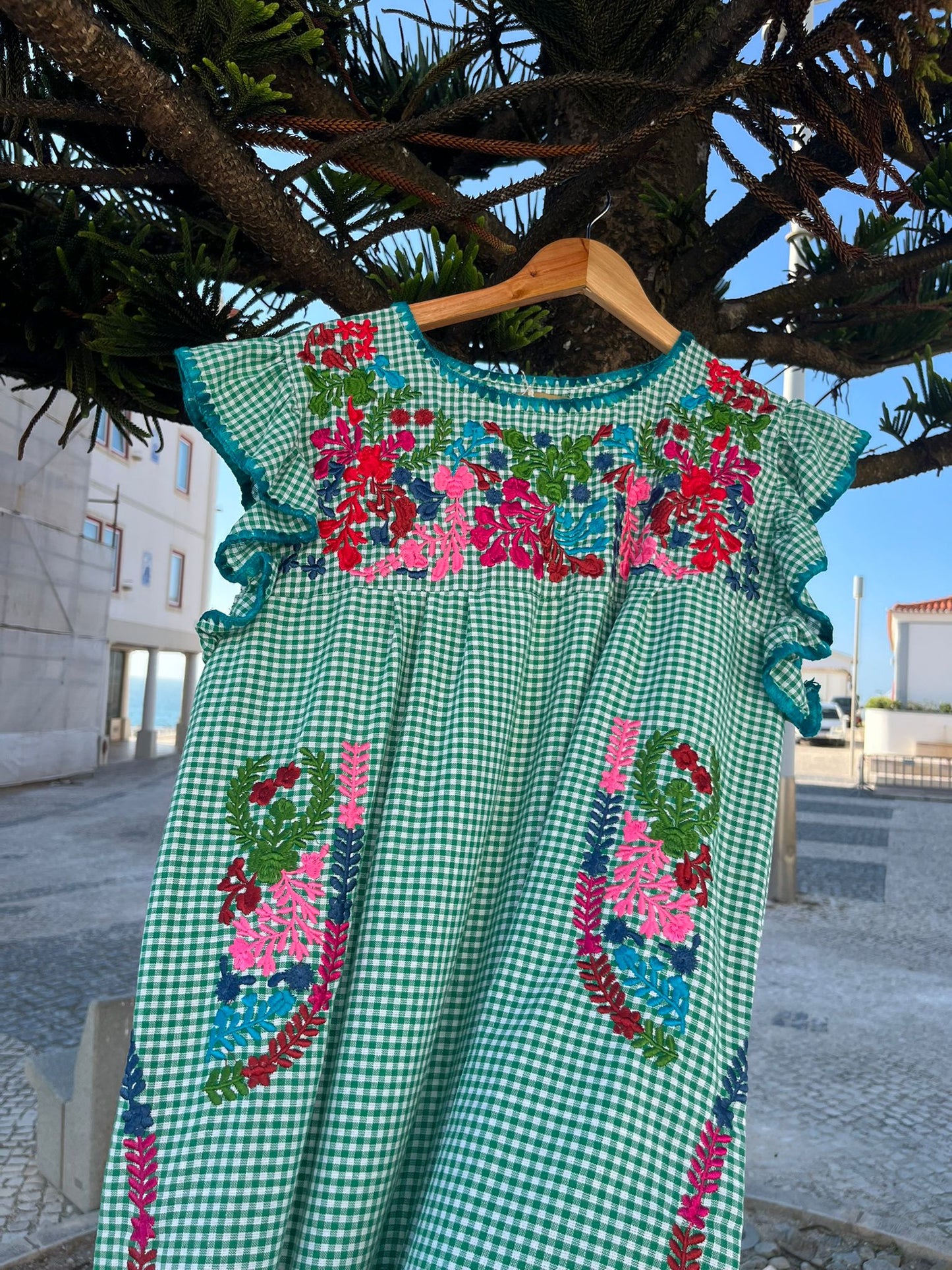 Vestido Vichy