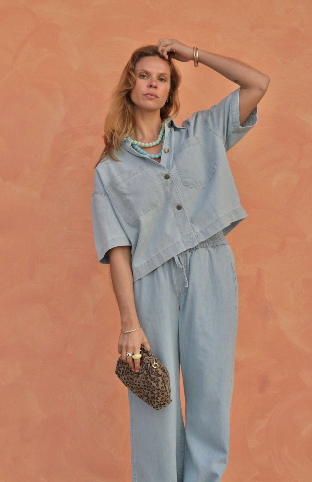Casaco | Camisa Denim